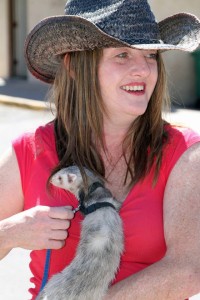 Most Unusual Pet Matilda the Ferret with Colleen Jones
